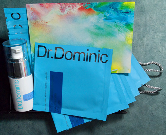 unboxing gift box cosmetics Dr. Dominic Lam